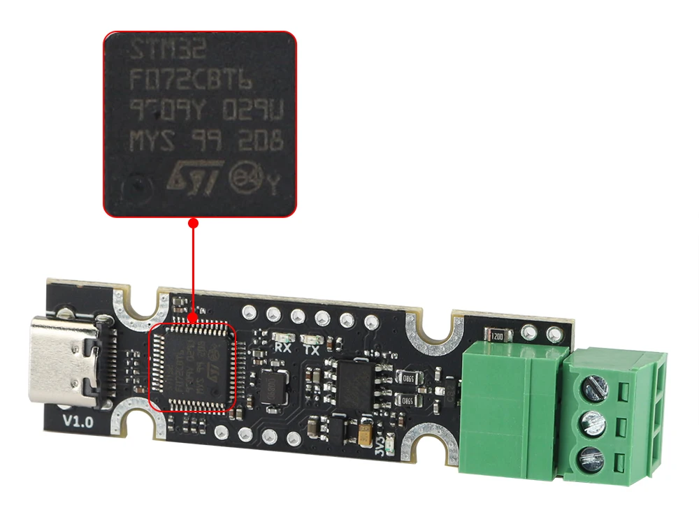 Toaiot UCAN Board Support mit CANable / CandleLight / Klipper Firmware basierend auf STM32F072 USB-zu-CAN-Adapter für 3D-Drucker – Detail 10