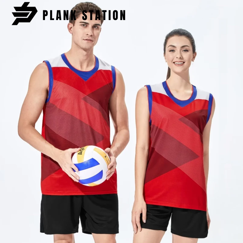 Sleeveless Volleyball Uniforms for Men Women Children Summer Badminton Table Tennis Ping Pong Training Jersey Fitness Sportwear
