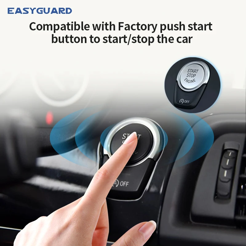 EASYGUARD CAN BUS remote starter skit for BMW E86,E89,E81,E82,E87,E88,E90,E91,E92,E93,E84,E83,E70,E60,E61,E64 car alarm