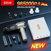SZUK Wireless Vacuum Cleaner 985000Pa Portable Handheld Car Vacuum Cleaner Strong Suction  Mini Vacuum Cleaner Cleaning Machine 1