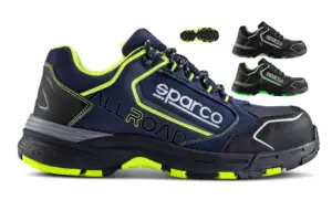 Zapato de Seguridad Sparco Nitro Marcus S3 SRC Negro/Rojo