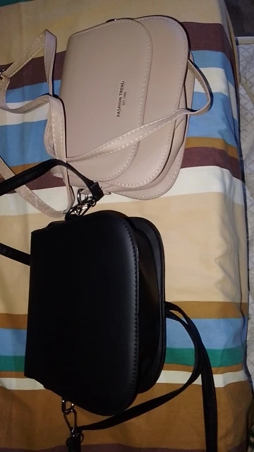 Trendy Saddle Shoulder Bag Women PU Leather Crossbody Bag Simple Solid Color Flap Messenger Bag Fashion Handbags Pouch photo review