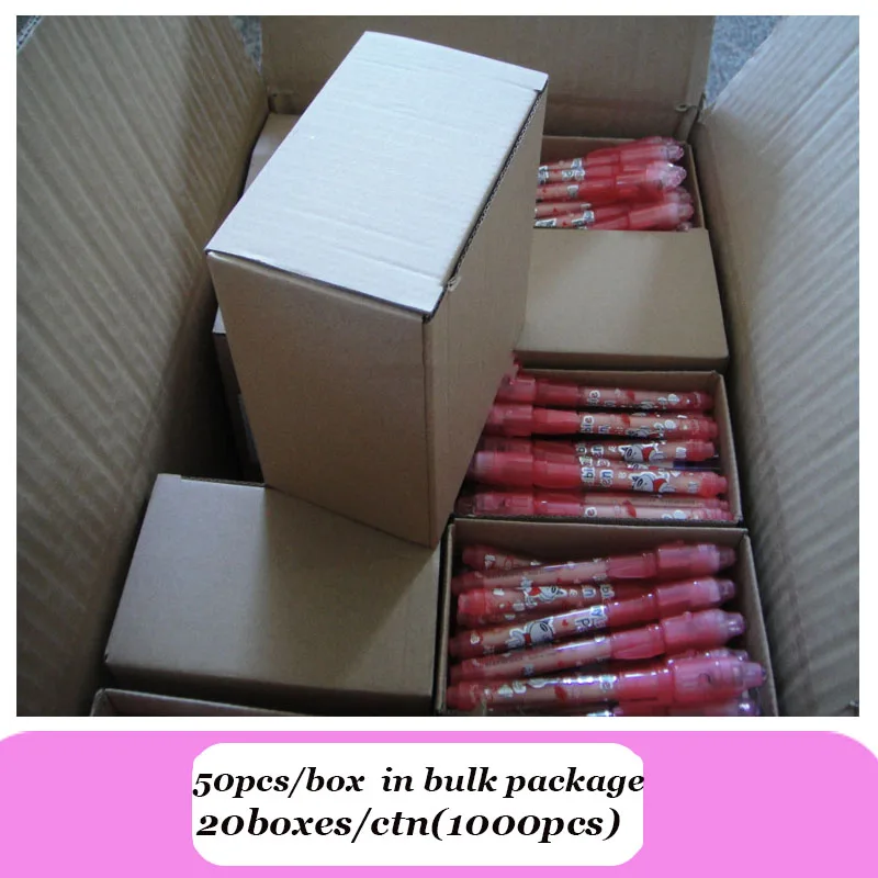 Large Invisible Ink Pen with UV Light Party Favors for Kids Magic for Students Prompt Delivery by DHL Express