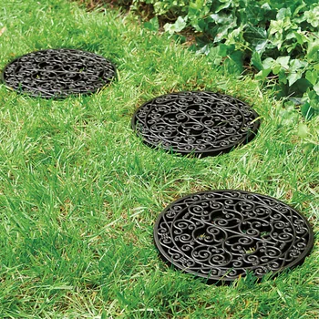 Set of 4 Garden Stepping Stones 1