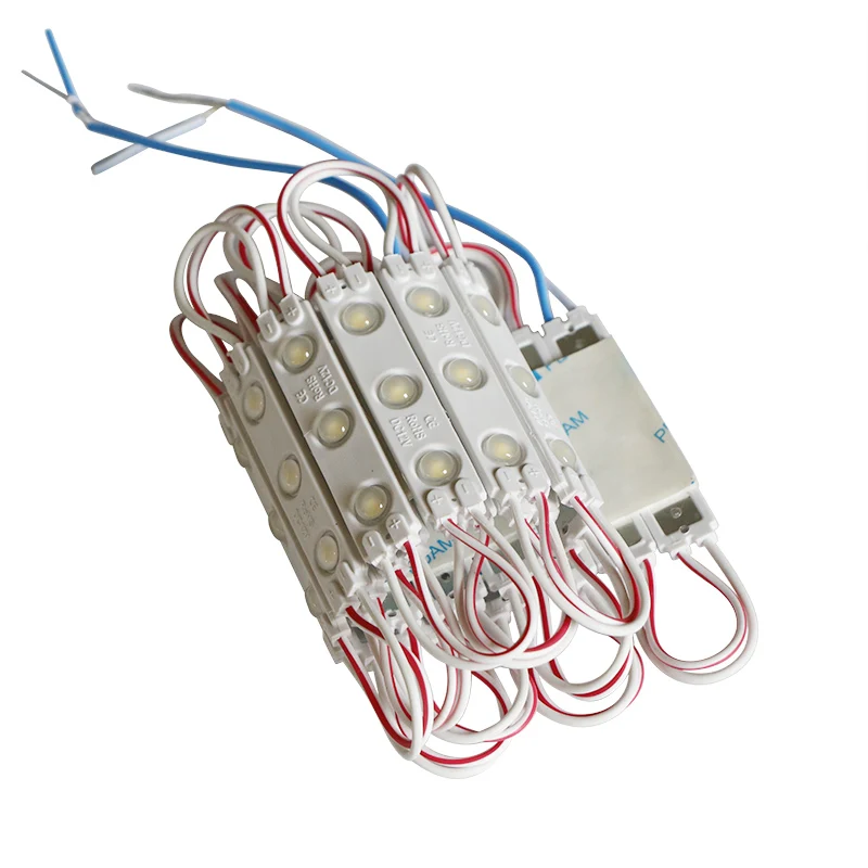

SZYOUMY Mini LED Injection Module 12V Single Color Channel Blister Letters Advertising Box Outdoor SMD 2835 LED Module