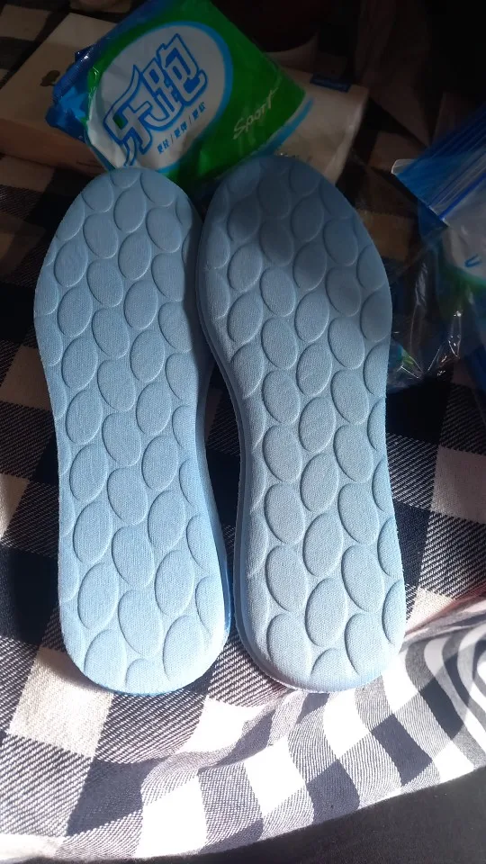 Latex Sport 4D Insoles Soft High Elasticity Shoe Pads