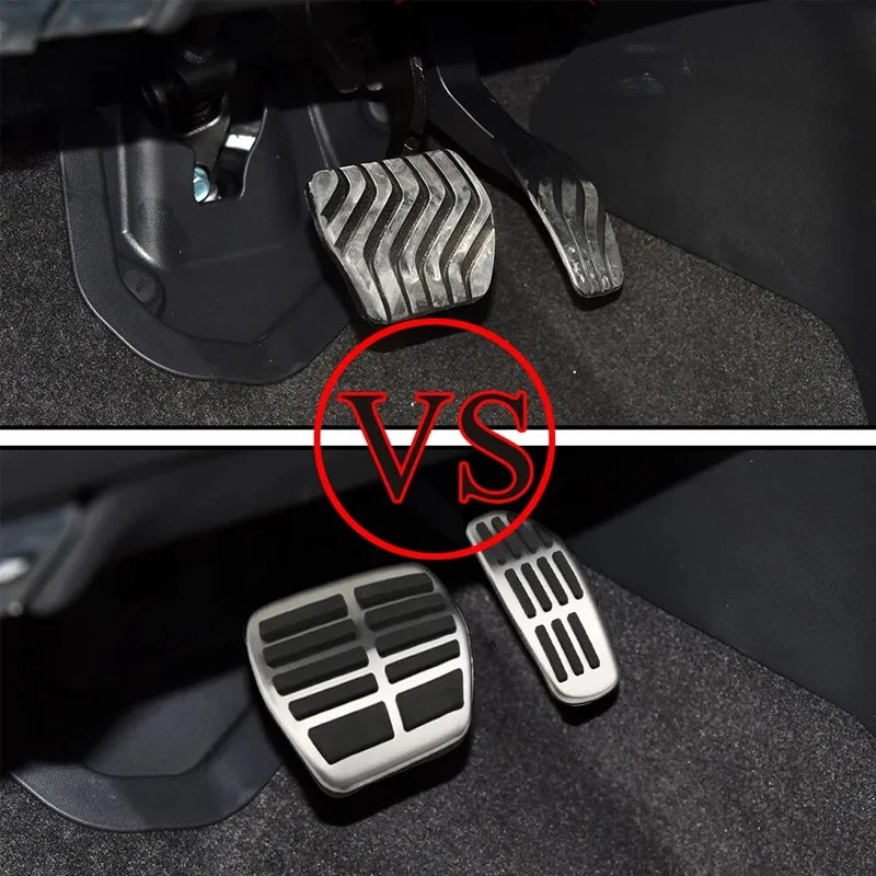 Car Foot Pedals Pad For Renault Austral Accessories Non-slip Rubber Restfoot Stainless Protection Stickers AT MT