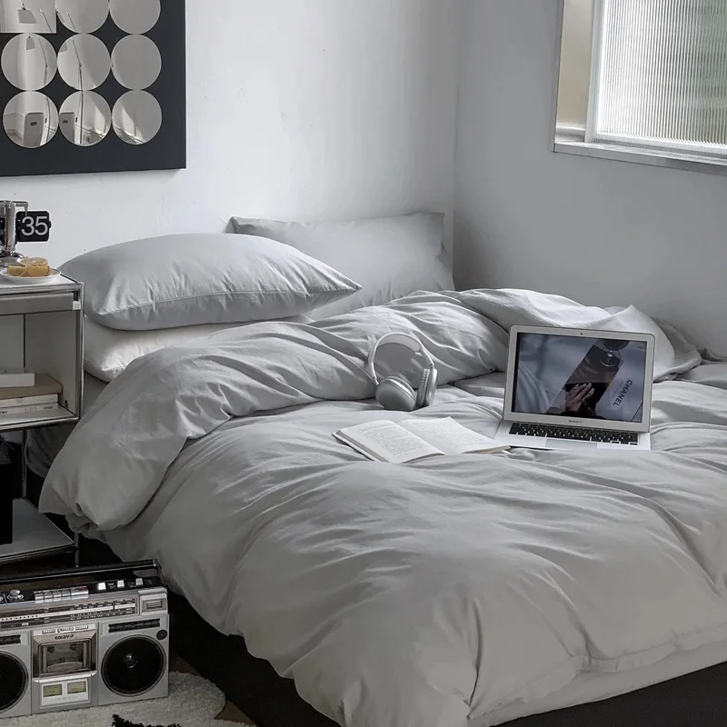 Ukrabbit Comfort-Grey Sky London｜Bedding Set Duvet Cover & Pillowcase