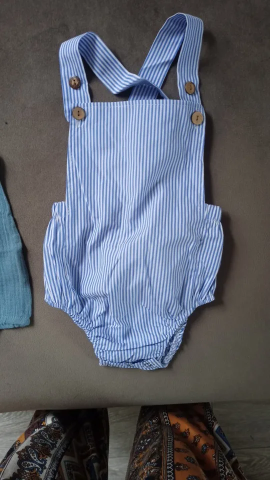 Newborn Baby Romper Summer Sleeveless Jumpsuits photo review