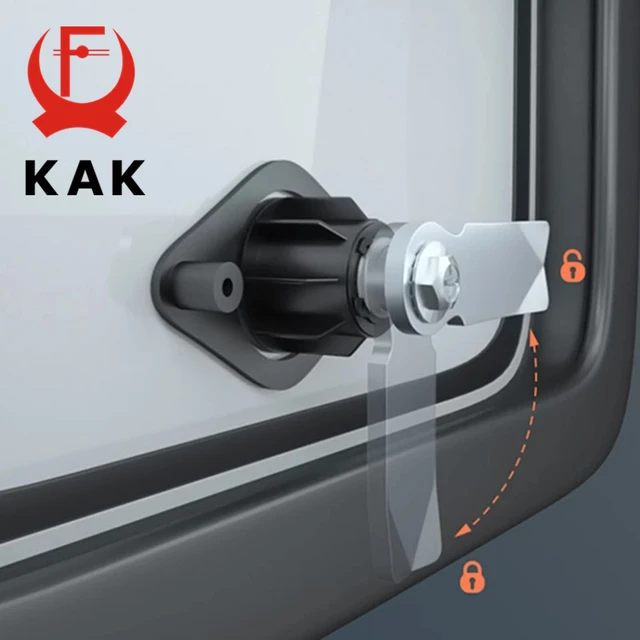 Kak Rv Szekrényzáras Lactorhome Pótkocsi Kabin Ajtó Zár Fiókos Vízálló Postafiók Szekrények Biztonsági Bútorok Hardver - Image 5