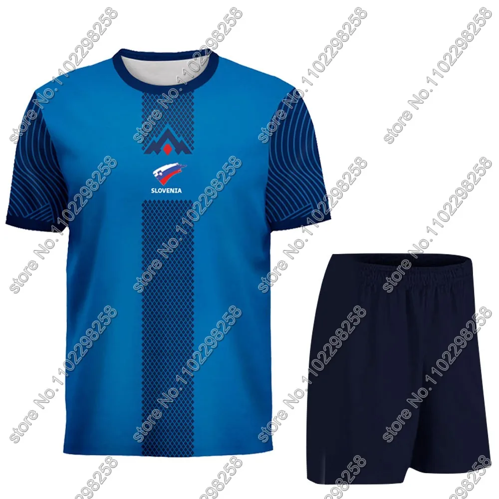 sports shorts sports suit Slovenia Jersey team Fans T Shirts 3D Print Mens Shorts Running Suit