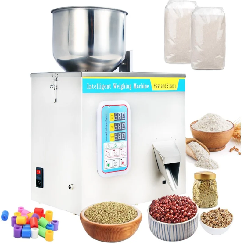 FZ-100 1-99g Automatic Powder Granule Filling Packing Machine Particle Subpackage Device Weighing