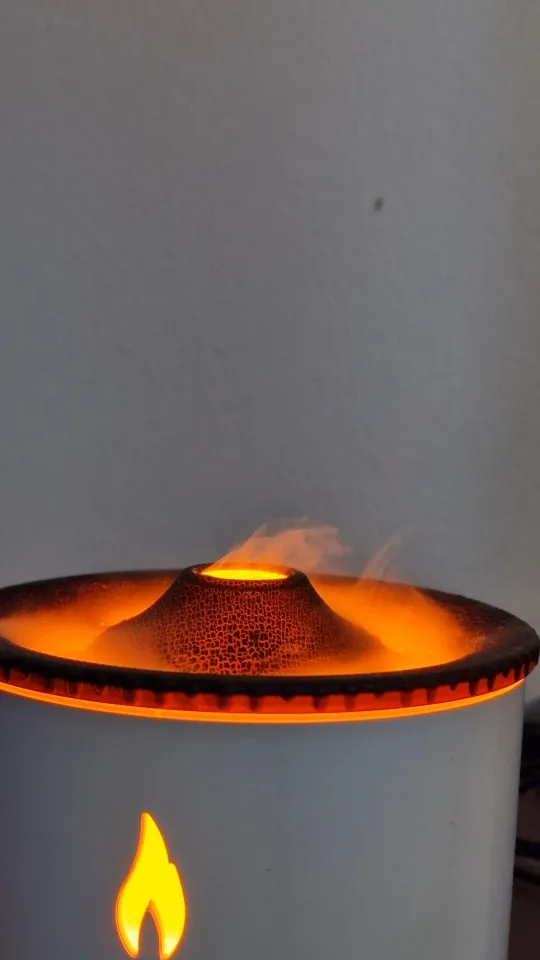 Volcanic Flame Essential Oil Diffuser - Portable & Fragrant photo review