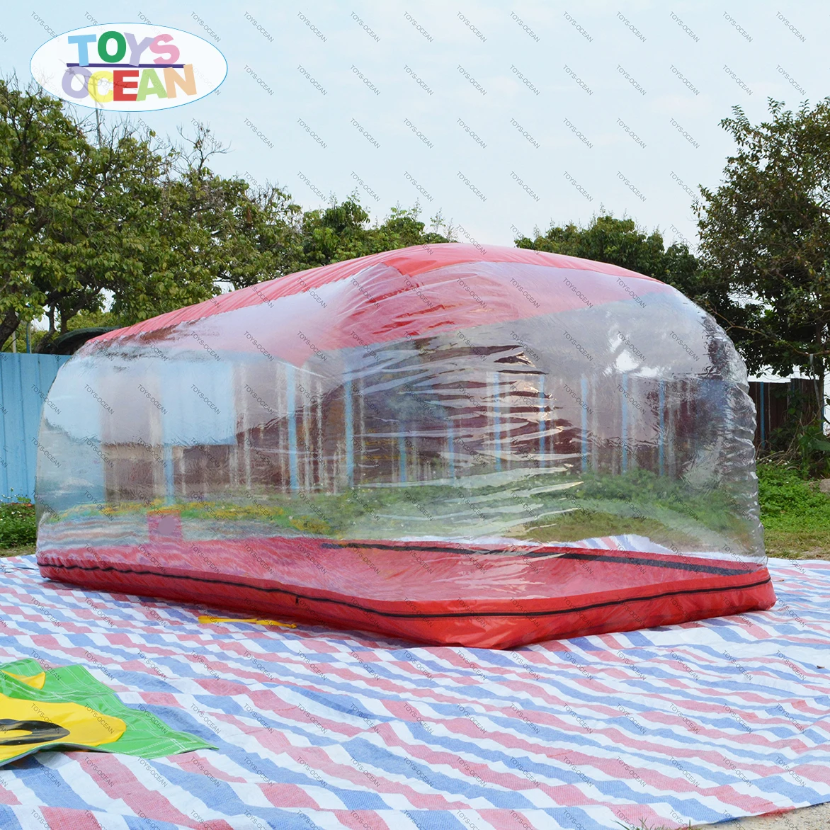 Dust Proof inflatable Outdoor Car Storage tent Bubble Type car cover ...