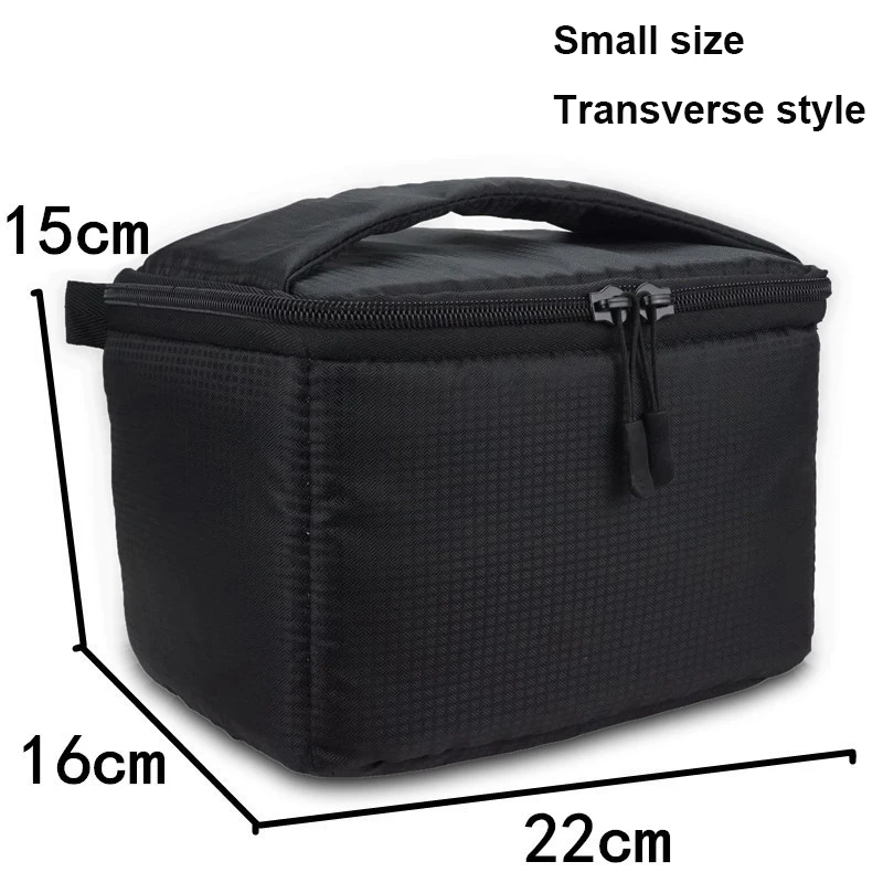 Sac à inserts pour appareil photo DSLR étanche, cloison intérieure Portable, sac de protection rembourré, doublure Super épaisse anti-chute, sac à main