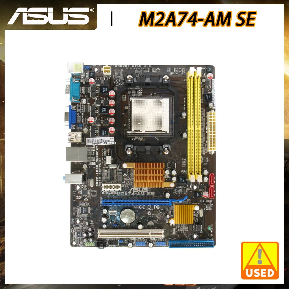 Asus M2a74am Se Am2 Motherboard Ddr2 Motherboard Support Phenom/phenom