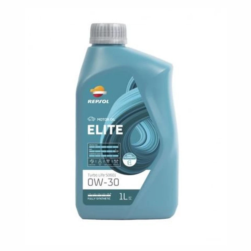Repsol Rpp0063Eha-Turbo Elite Life 0 W30 Olio Lubrificante Per Moto Capacità 1 Litro