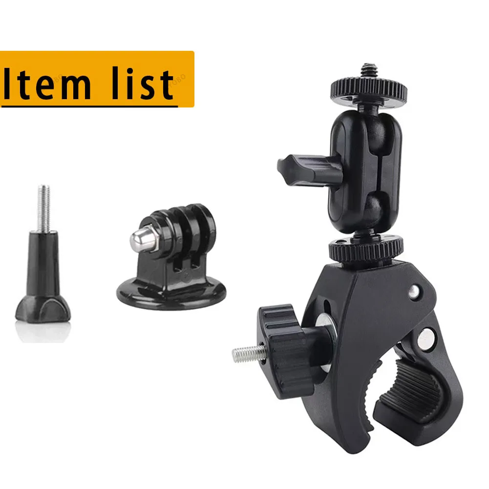 Supporto Per Manubrio Bici E Moto Supporto Action Camera Con Morsetto