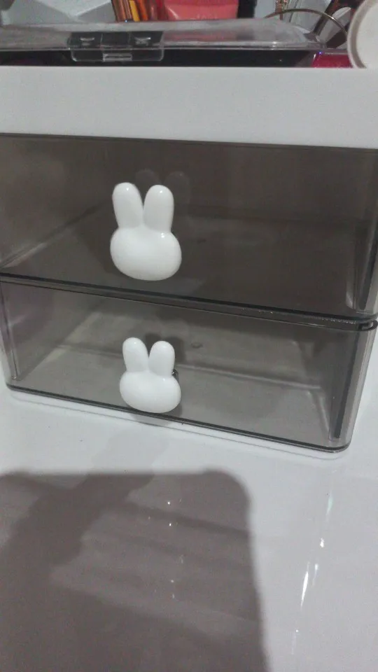 Organizador Mesa Coelho Porta Treco Caneta Gaveta/Maquiagem Escritório Multiuso - Neverdie Store photo review