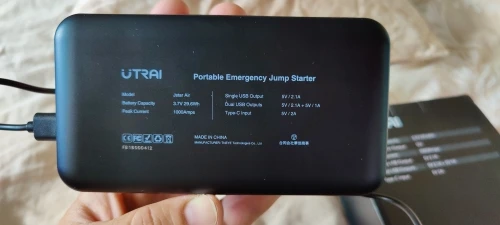 UTRAI Car Jump Starter 1000A photo review