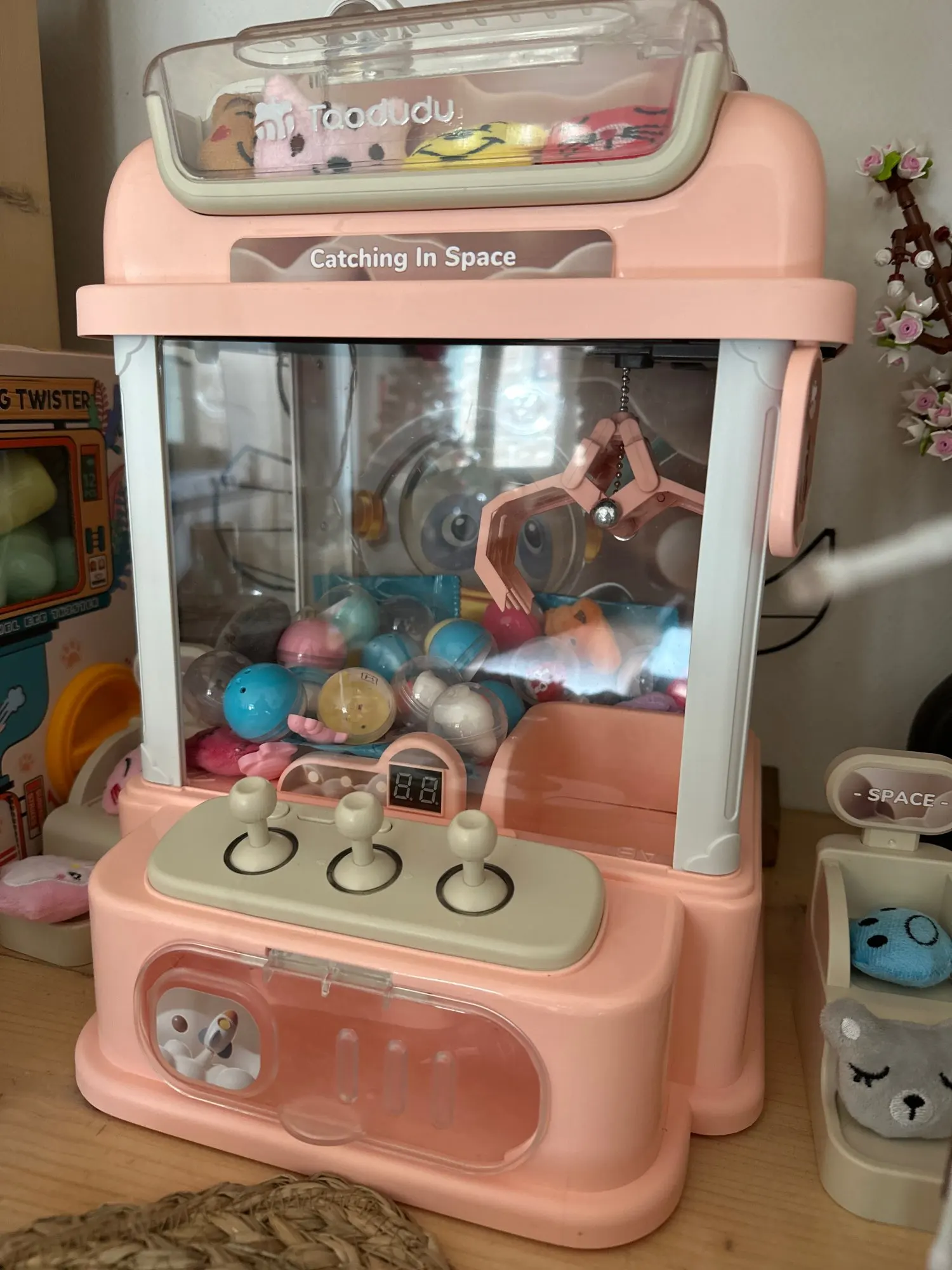 Mini Claw Catch Toy Crane Machine photo review