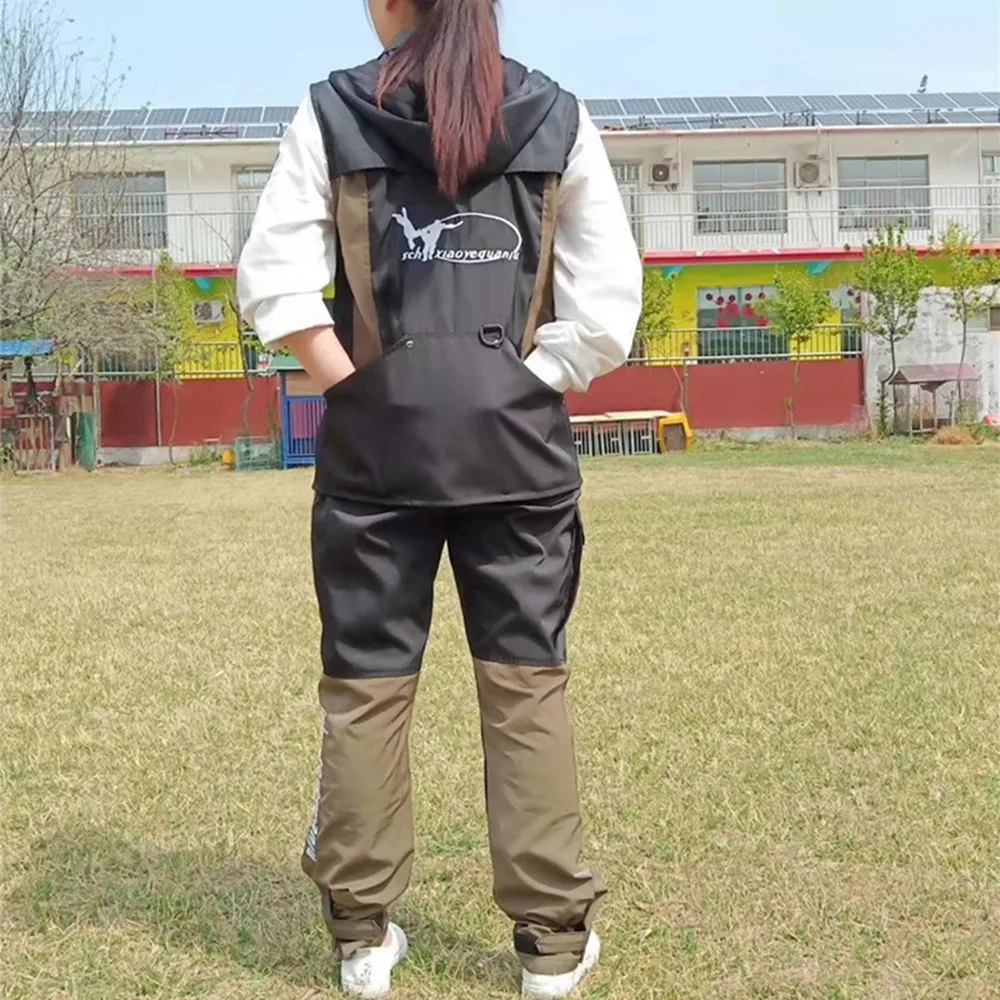 반팔 개 훈련복, 야외 스포츠 훈련복, 개 훈련복, 자수 멀티 재킷