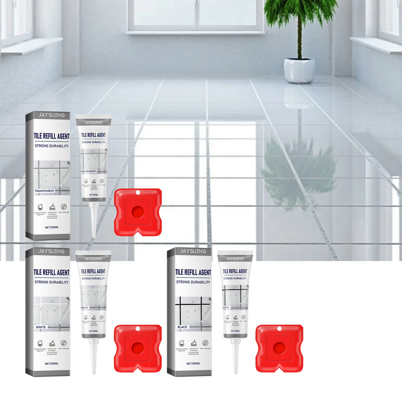 Waterproof Mildew Proof Caulking Tile Refill Agent