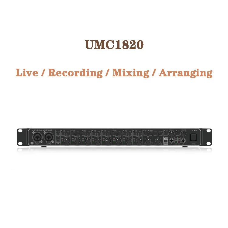 Behringer/behringer Umc1820 18 In 20 Out Recording Sound Card Audio