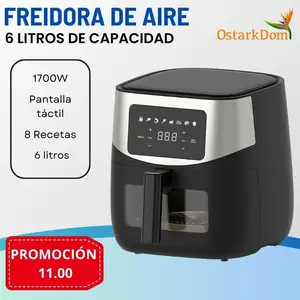 New 8L 9L Dual Basket Air Fryer with Two Cooking Zones Separate control Air  fryer Oven - AliExpress