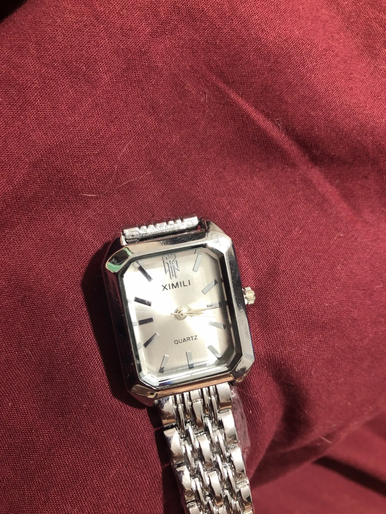 Women's 32mm Square Quartz Watch photo review