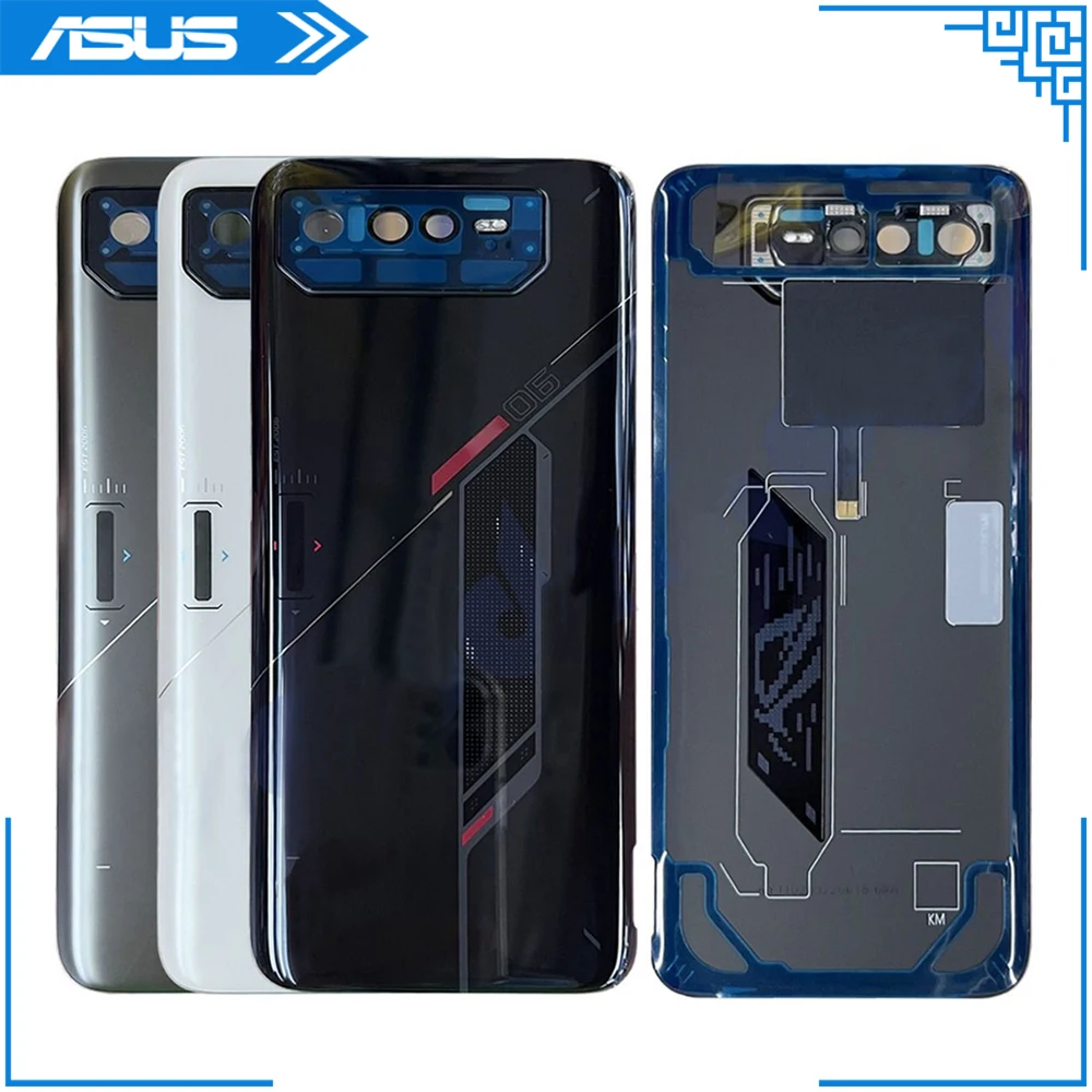 

Back Cover For Asus ROG Phone 6 AI2201_C AI2201_F AI2201-1A030EU Battery Housing Back Cover Rear Door Case Parts
