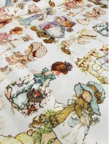 

Girl Patterned Digital Printed Fabric Suitable for Multi-Purpose Use