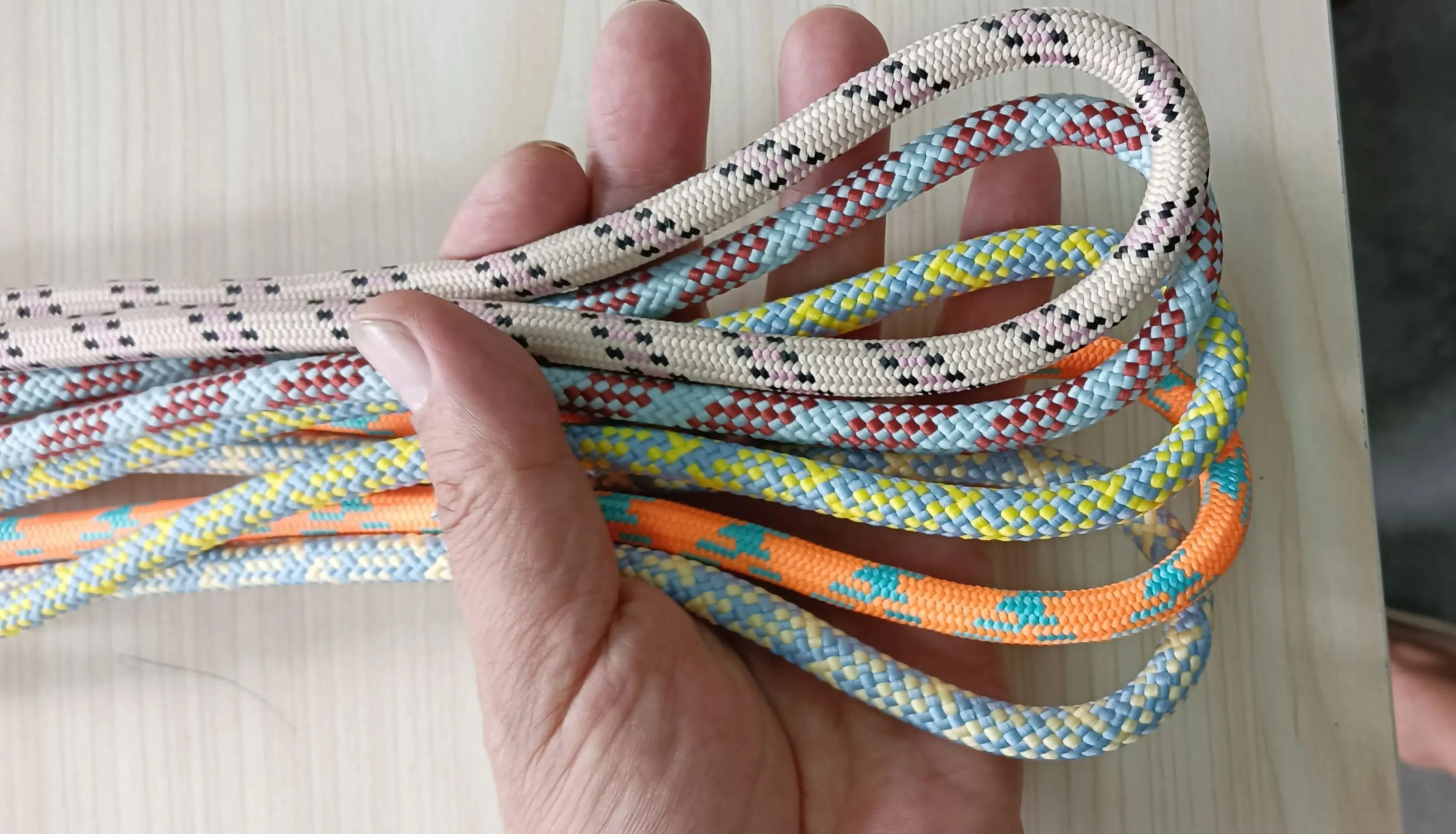 8.0mm x 5.0m Polyester Braided Rope Thick Polyester Cord Perfect for Making Leash Dog Rope, Accessories and Key Ring making. 6