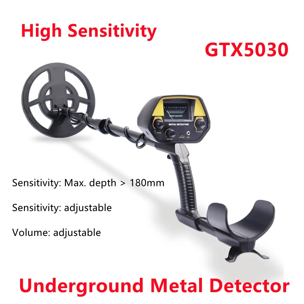 

Подземный металлоискатель GTX5030, профессиональный портативный Высокочувствительный детектор золота, для охотников за сокровищами, водонепроницаемая поисковая катушка
