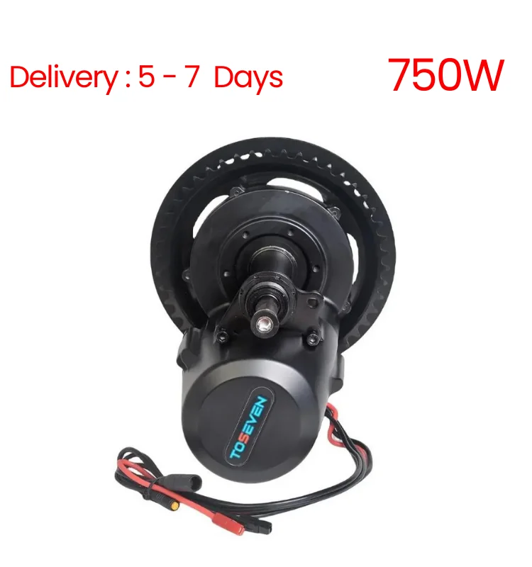 ToSeven DM01 750W Electric Bike Mid Drive Motor with Torque Sensing