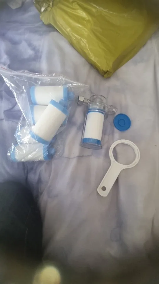 2 Set Household To Impurity Rust Sediment Washing Machine Water Heater Shower Shower Water Filter Front Tap Water Purifier Filte photo review