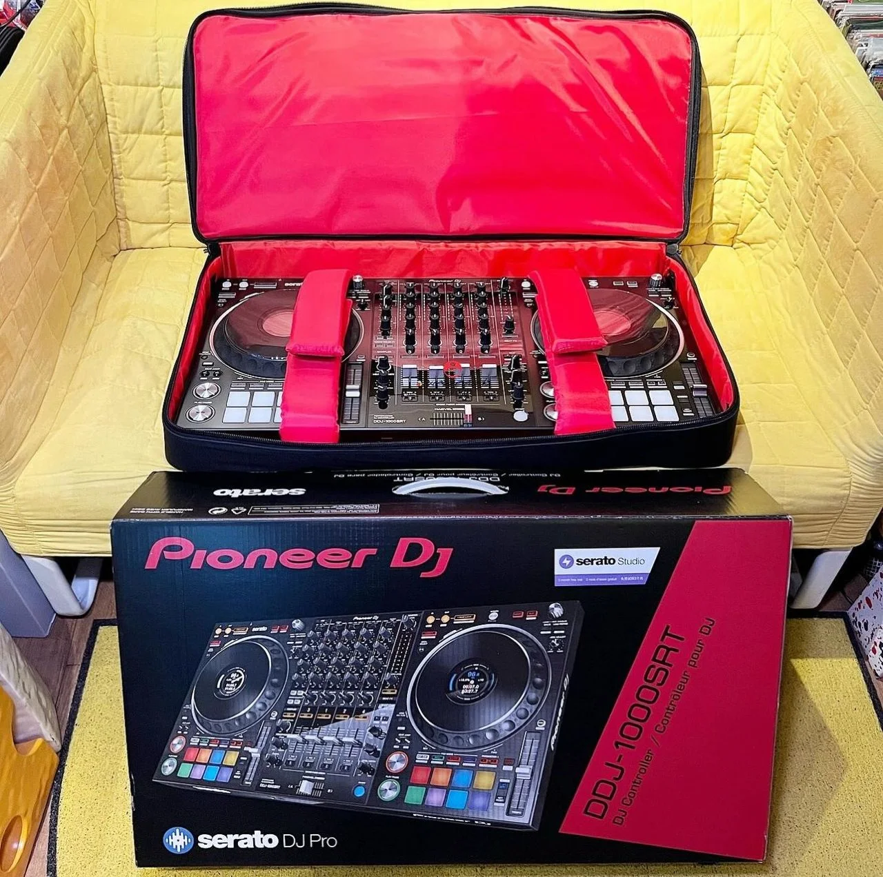 PIONEER DDJ-1000SRT 세라토 DJ 컨트롤러, 4 데크, 신제품