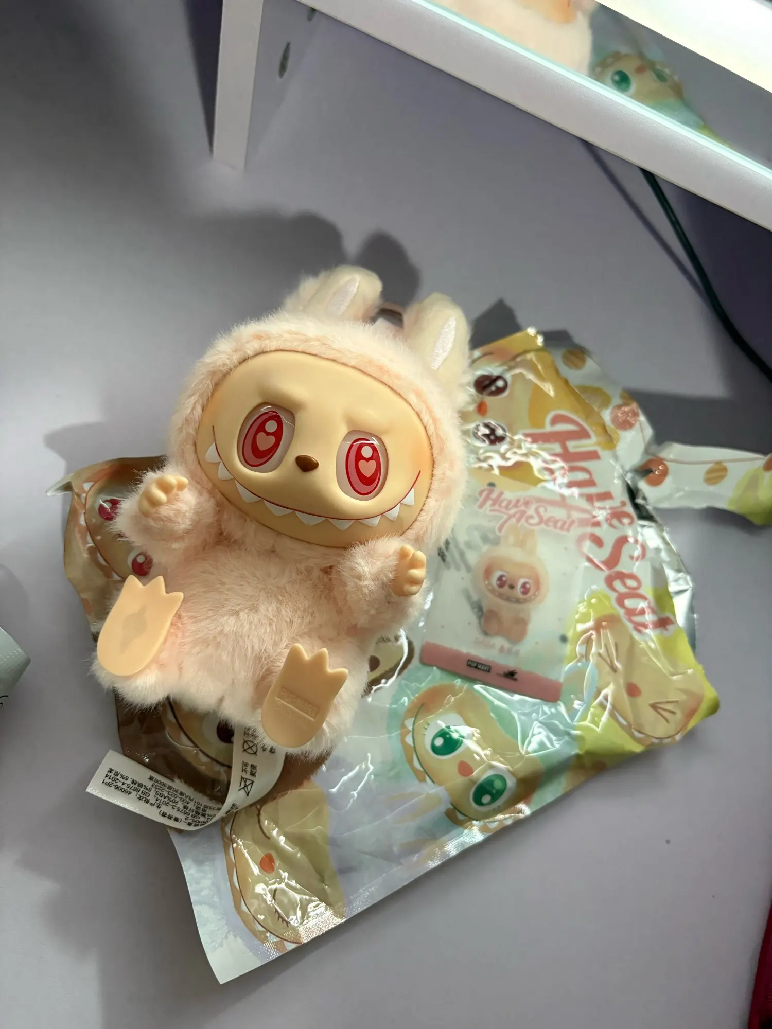 Labubu Doll Clothes: 15/17CM Idol Kpop Style Mini Plush Overalls Set photo review