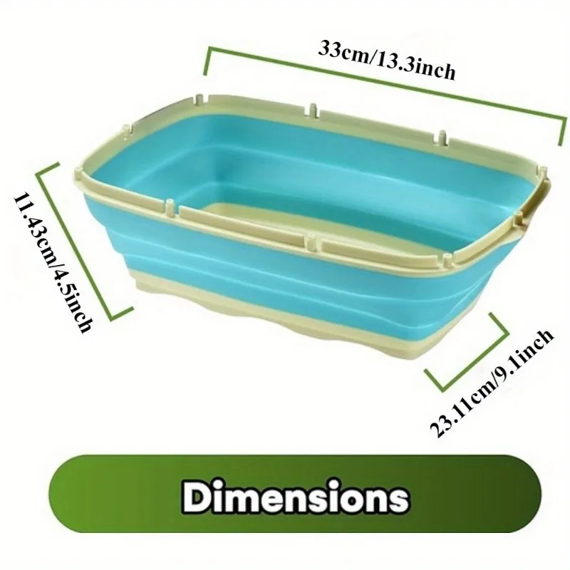 9 in 1 Camping cutting board Foldable cutting board with water filter Multi-functional Kitchen vegetable wash bask