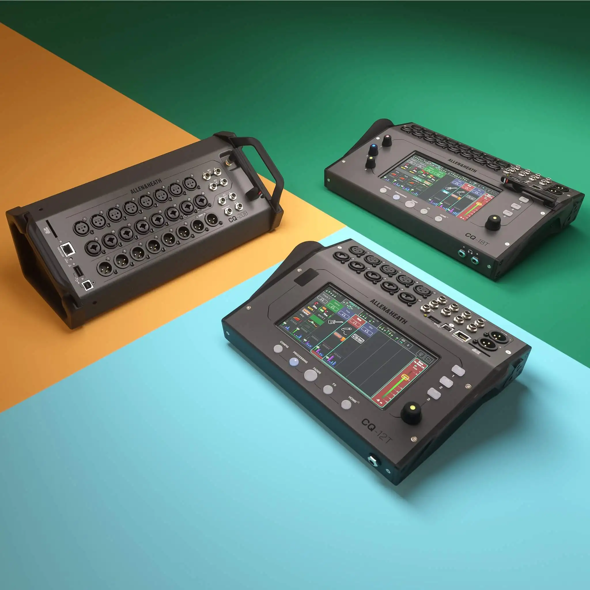 

Большая скидка, распродажа, цифровой миксер Allen & Heath CQ-18T 16-канальный