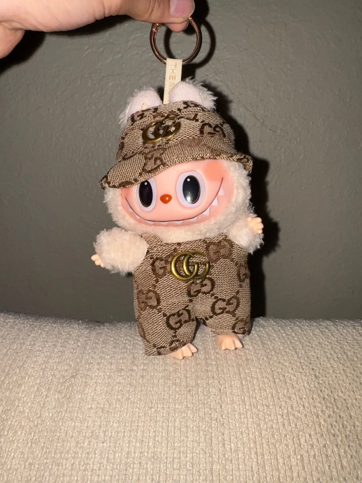 Labubu Doll Clothes - Fashion Overalls for V1/V2 15/17cm Plush Dolls photo review