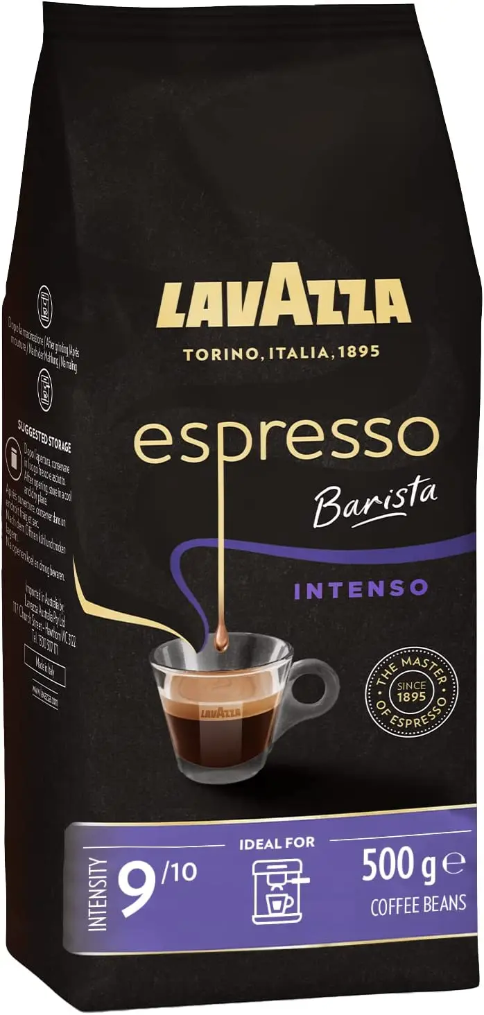 Lavazza Coffee Bean Espresso Barista, Caramello, 500 Grammi Arabica Intensa E Robusta Sud-Est Asiatico, Africa E Centro E Sud America