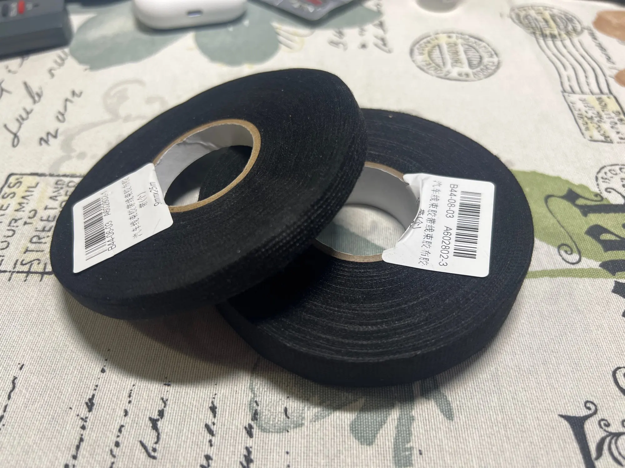 Automotive Wiring Harness Cloth Tape Car Anti Rattle Universal Black  Flannel Self Adhesive Felt Tape - Price history & Review, AliExpress  Seller - shoothe breeze Store