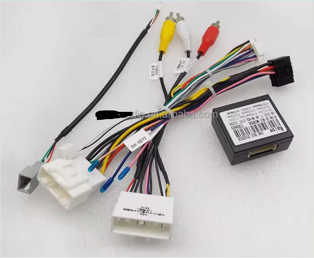 

Car Audio Head Unit 16pin Wiring Harness Cable With CANbus For Mazda3(14-18)/CX-3(2018+)/CX-5 In Southeast Asia Region