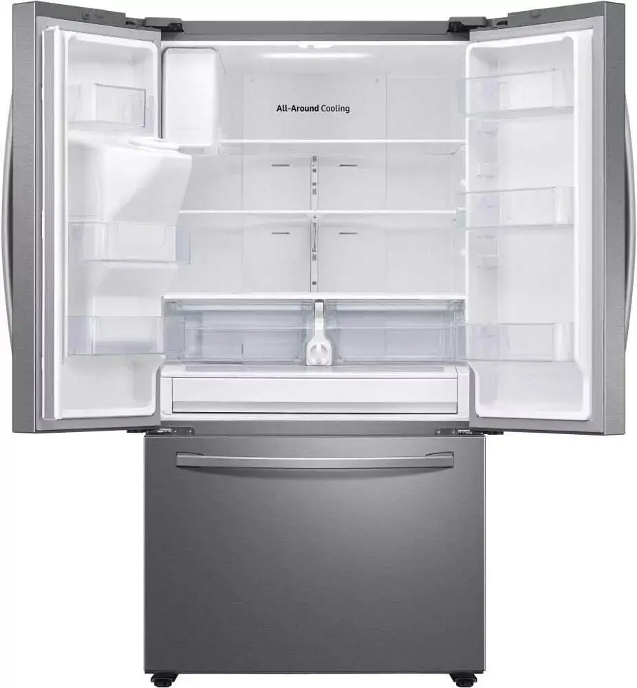 BEST OFFER 36" French Door Refrigerator 26.5 Cu Ft-Family Hub SAM- SONG