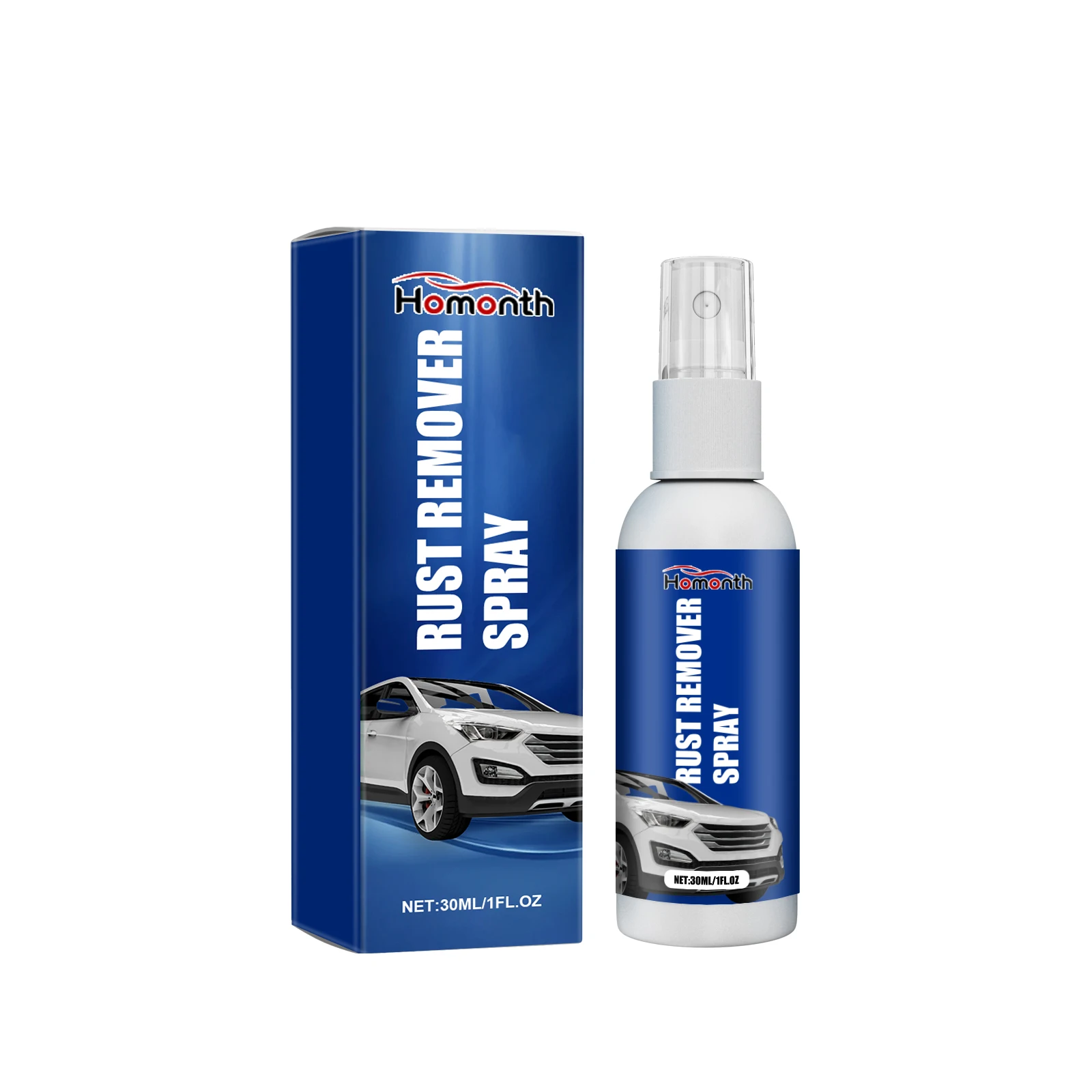 Instant Rust Spray Automotive Tire Retreading Rust Paint Polishing Cleaning Decontamination Multi Functional Rust Remove Spray