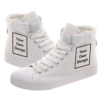Men/women Customized Sport Shoe Diy Your Logo  Print Summer Autumn  Casual Shoes High-Top Shoes Sneaker Street Style 2
