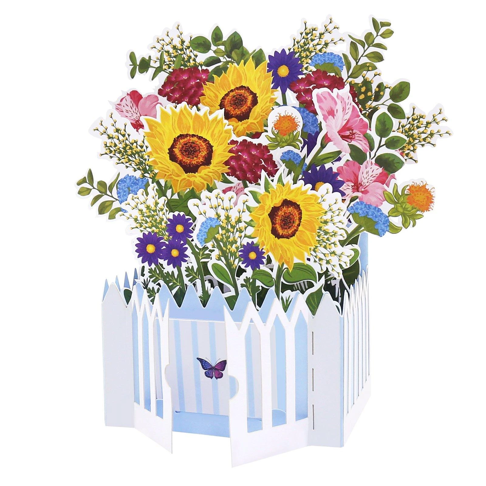 3D Spring Floral Garden Pop Up Card for Mother, Valentine's, Wedding  Greeting| | - AliExpress