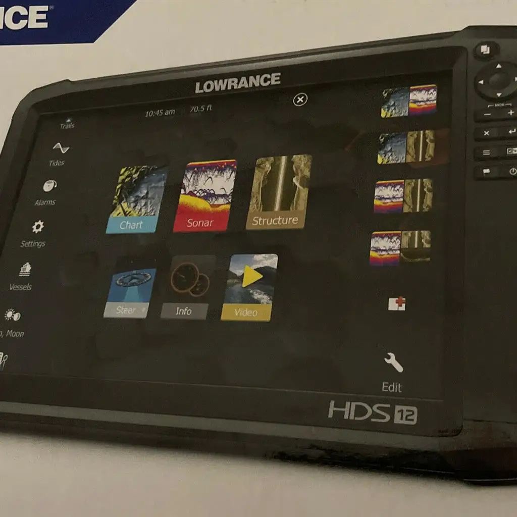BEST New Lowr-ancess 12 Ti2-12-inch Fish Finder Active Imaging 3-in-1 Transducer