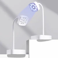 Cordless UV LED Nail Lamp for Gel Nails Dryer Rechargeable Auto Sensing Touch Control Drying Nail Light 360° Bendable Table Lamp 1
